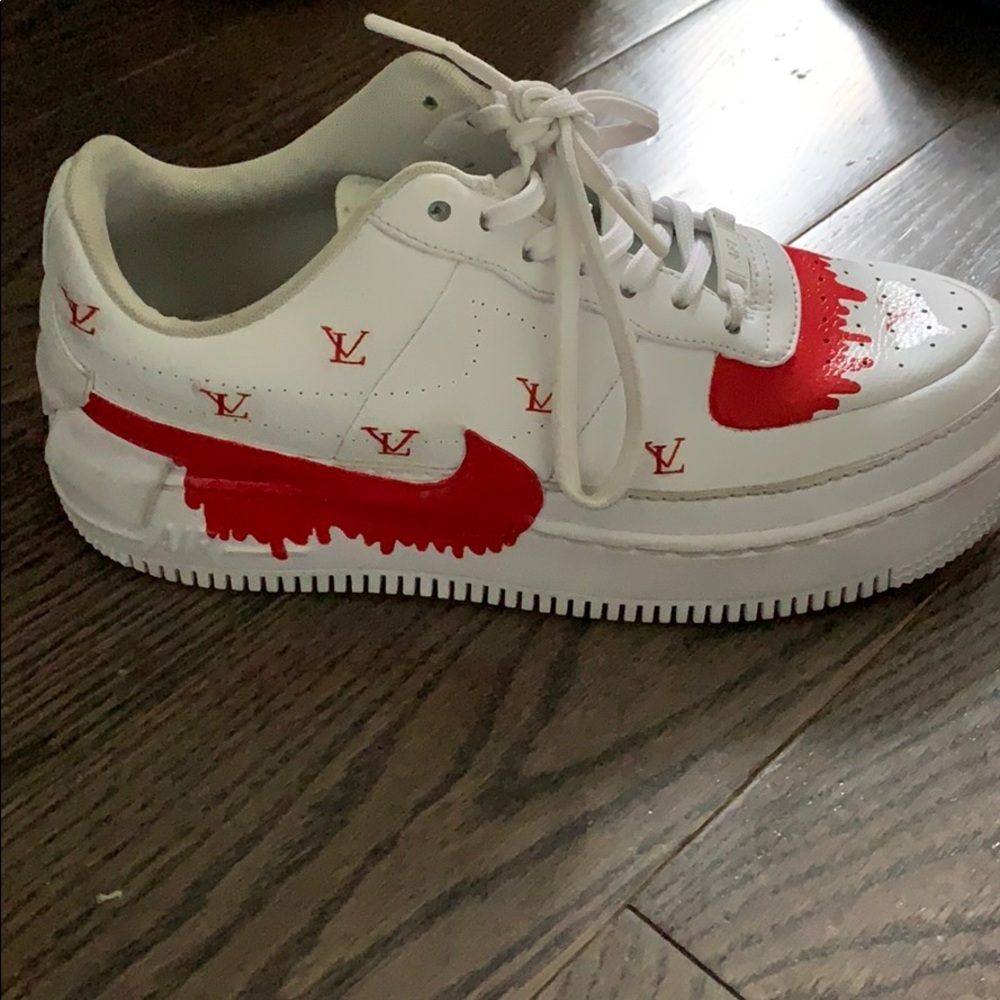 Painted Air Force ones